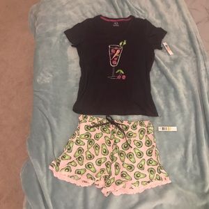 NWT Hue Sleepwear (sold together) Avocado & Salad